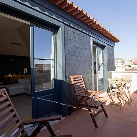 شقة Aliados Premium 1br W/ Terrace By Lovelystay بورتو